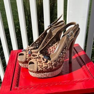 Stephane Kellen Paris NWOB Heels Size 7, 5” heels , 1 1/2” Platform